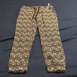 Black and White Sweatpants/Joggers